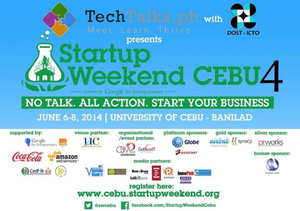 Startup Weekend Cebu 4 a big success