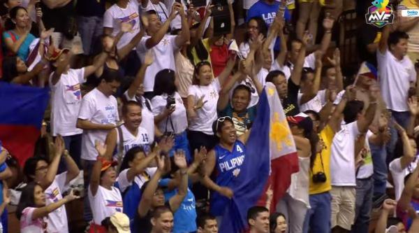 Philippines wins “Most Valuable Fans” award at FIBA World Cup