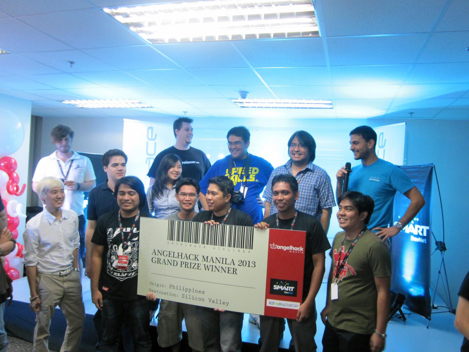 Pagesnapp Won the AngelHack MNL 2013