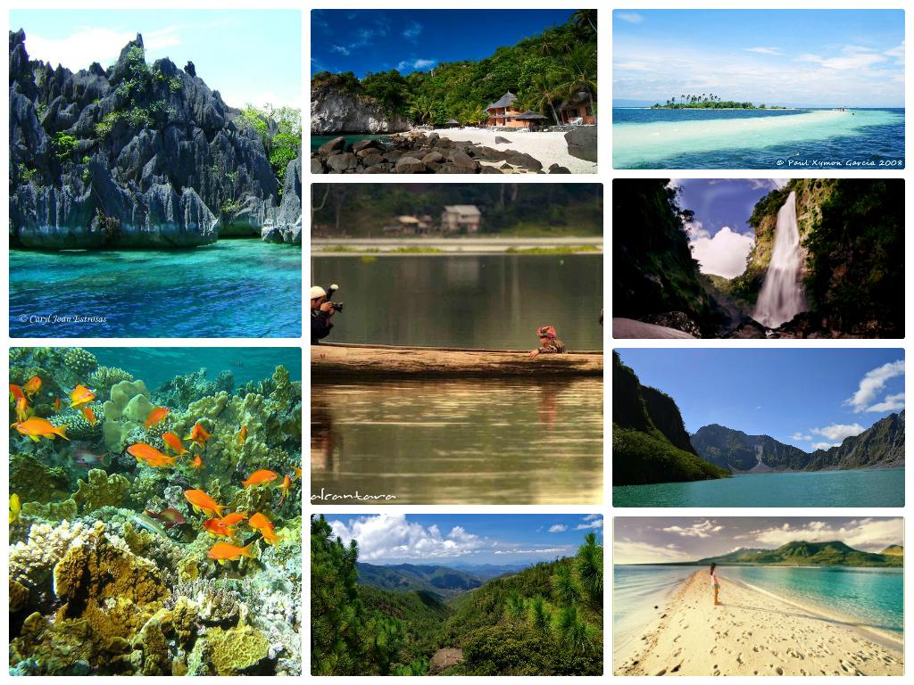 philippine tourism collage