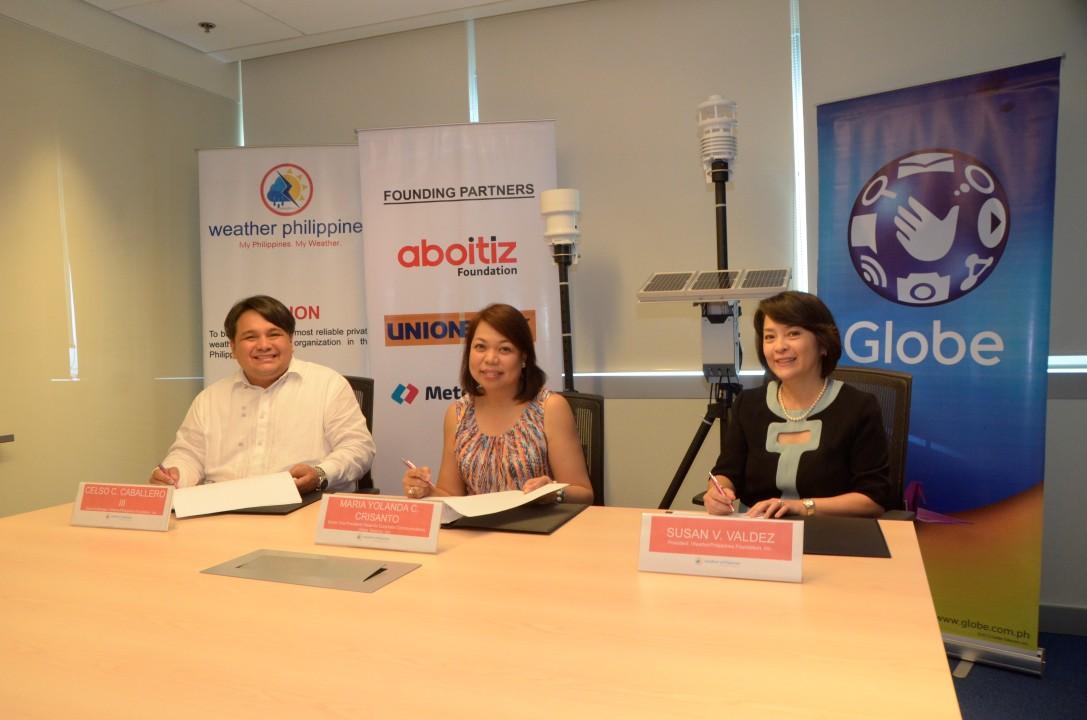 Globe partners with WeatherPhilippines Foundation to create wonderful disaster resilient communities